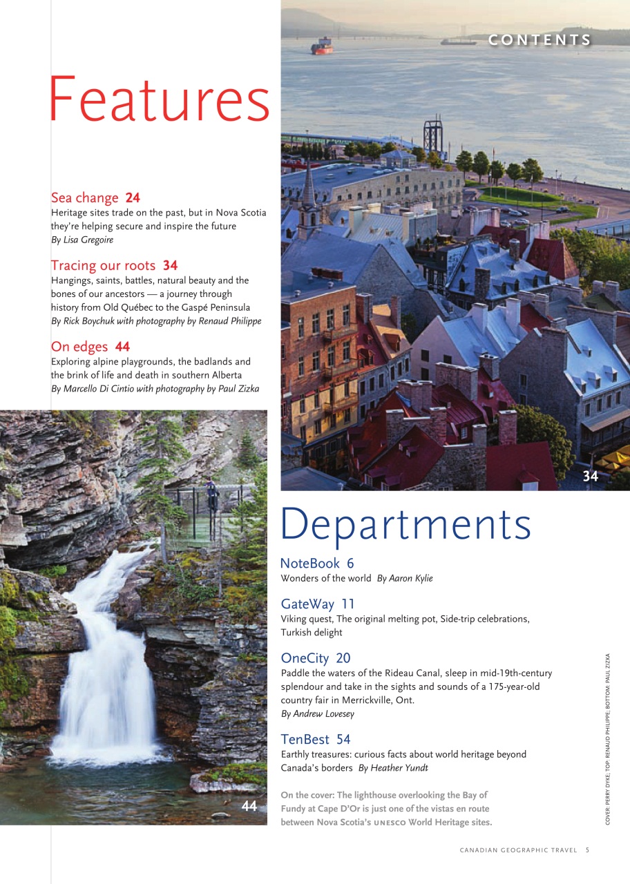 Canadian Geographic Preview Pages