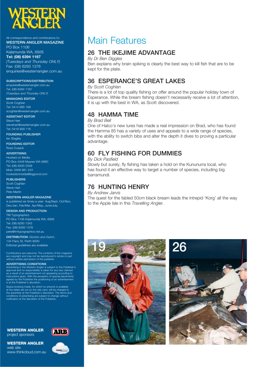 Western Angler Preview Pages