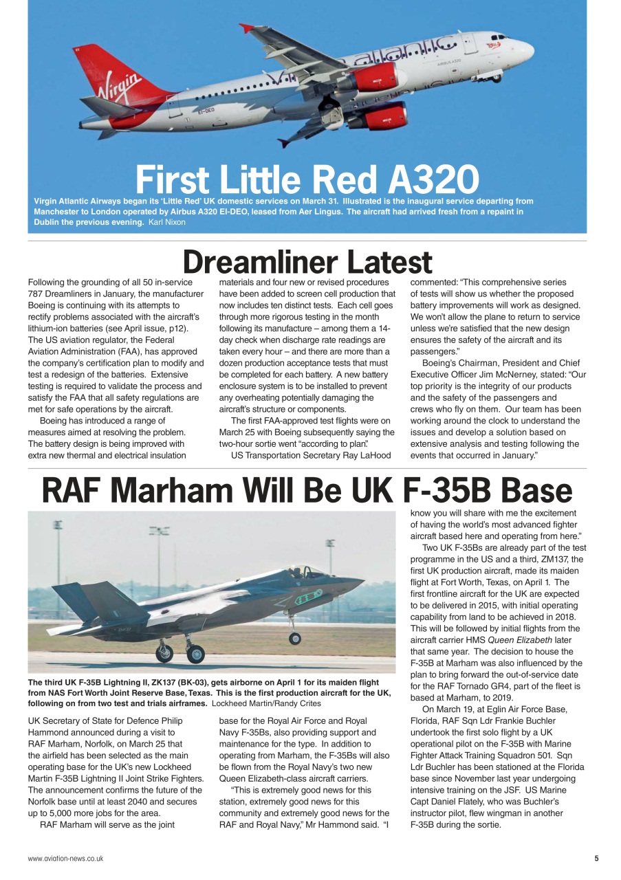 Aviation News Preview Pages