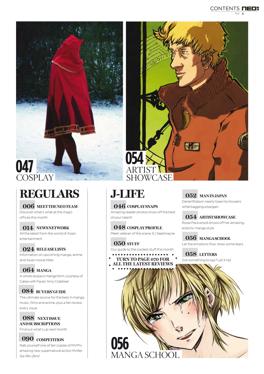 NEO Magazine Preview Pages