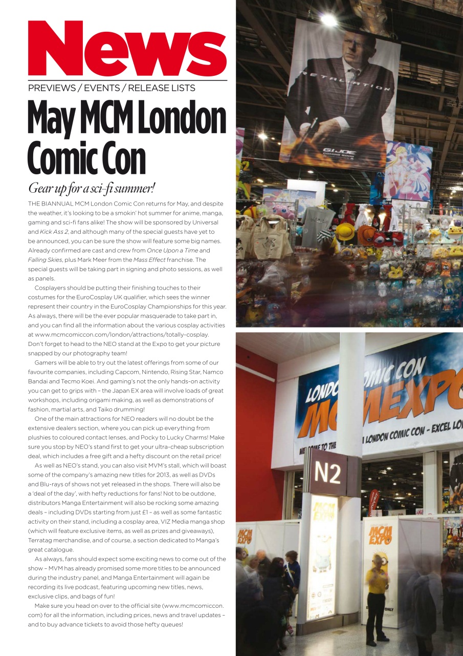 NEO Magazine Preview Pages