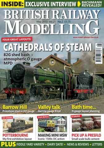 British Railway Modelling (BRM) issue BRM MAY 2013