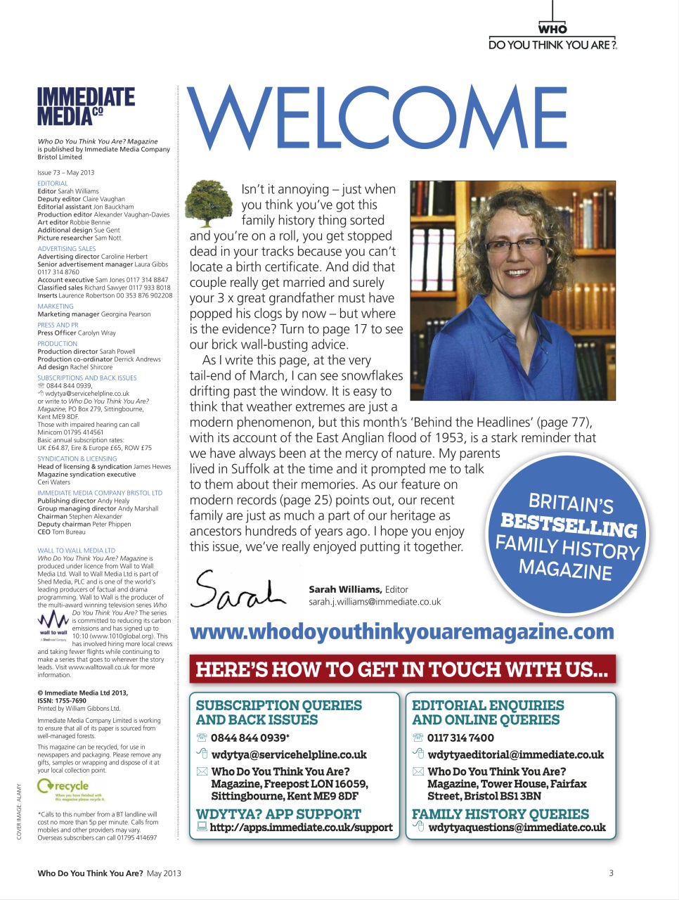 Who Do You Think You Are? Preview Pages