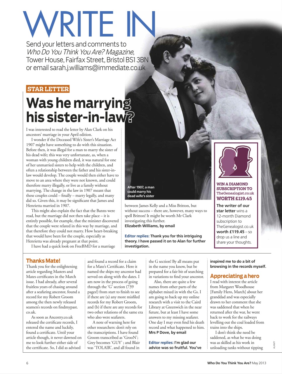 Who Do You Think You Are? Preview Pages