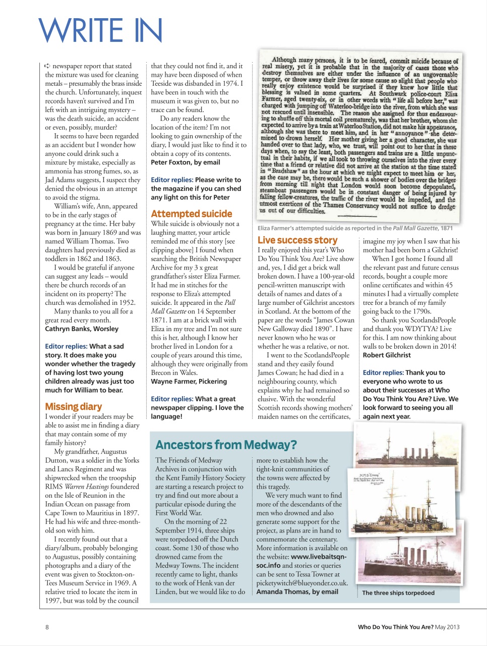 Who Do You Think You Are? Preview Pages