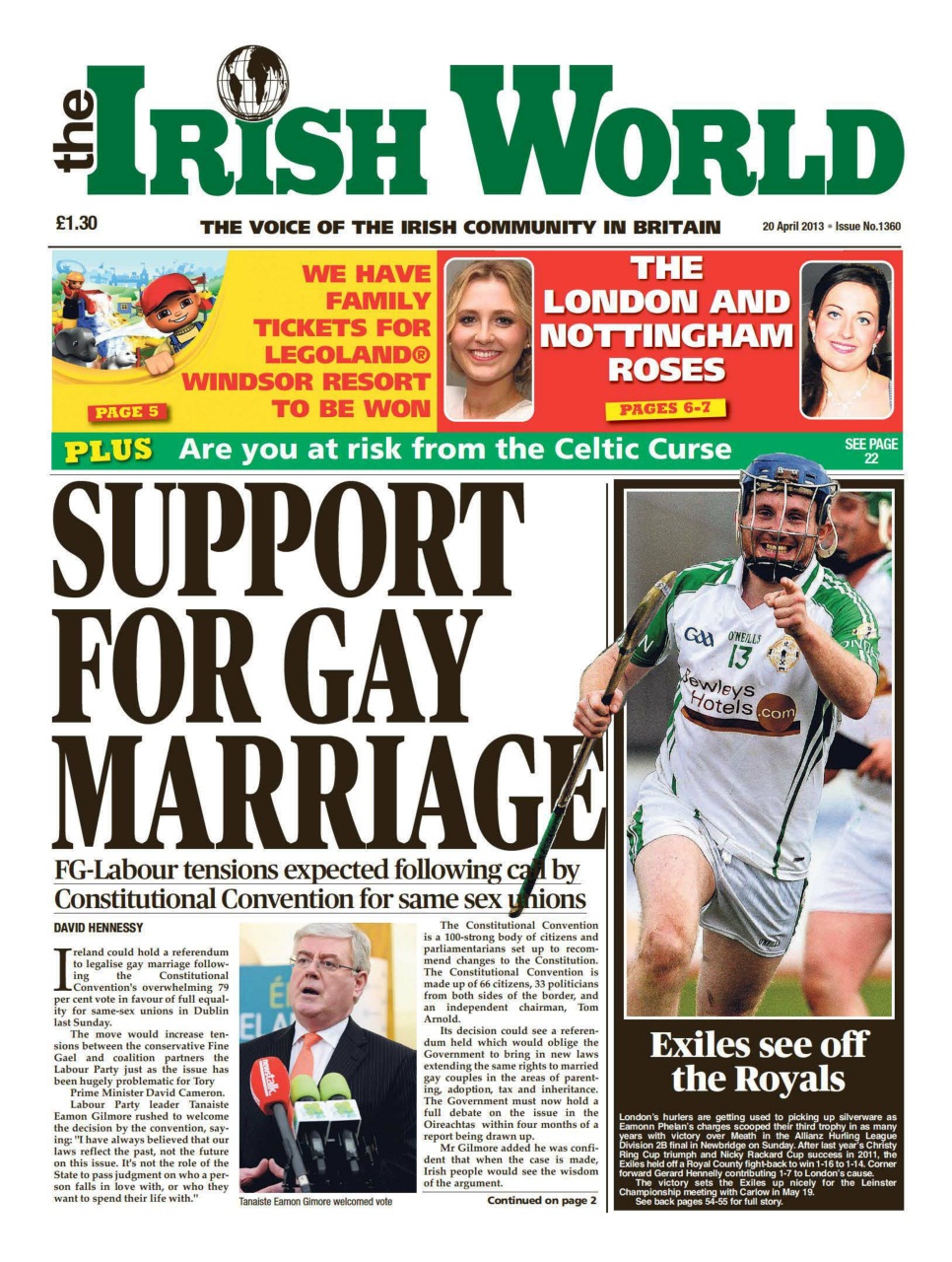 Irish World Preview Pages