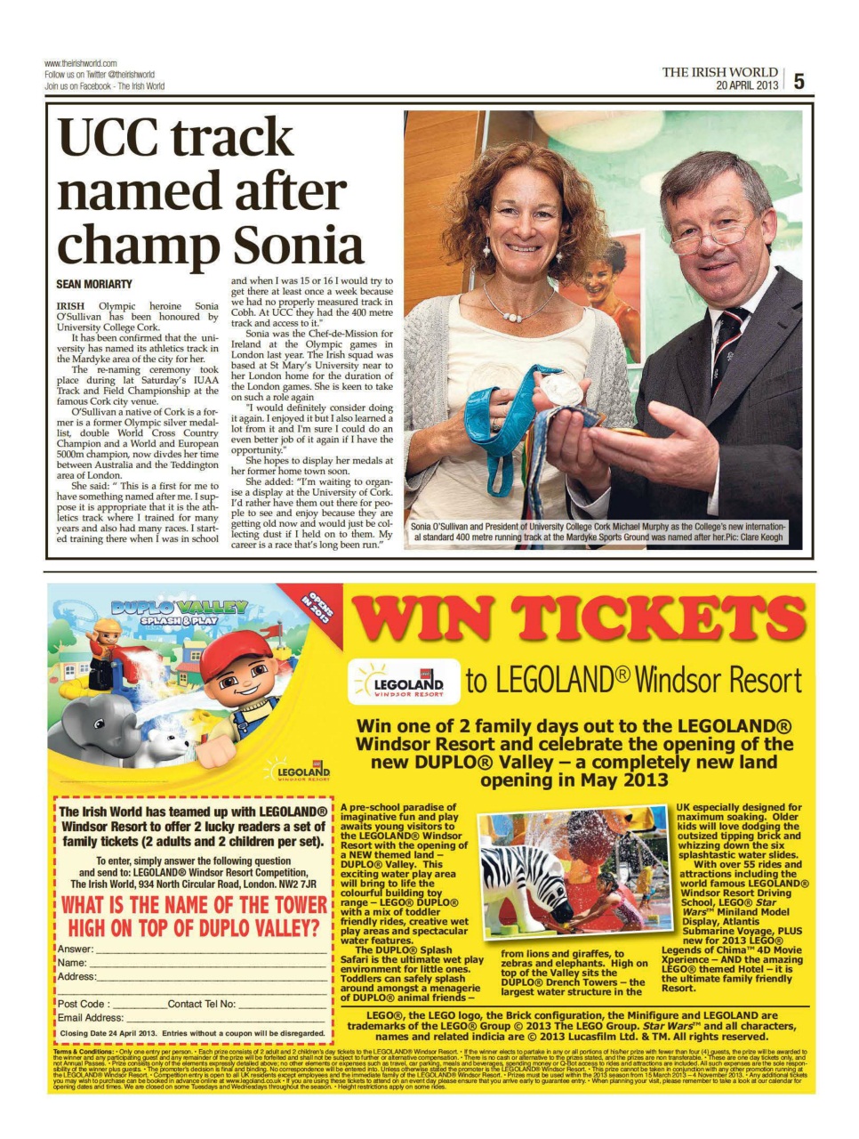 Irish World Preview Pages