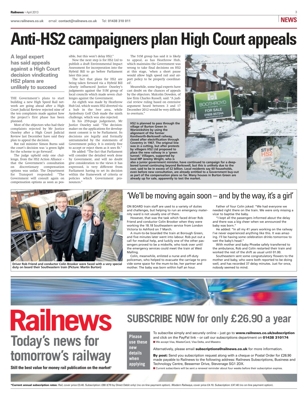 Railnews Preview Pages