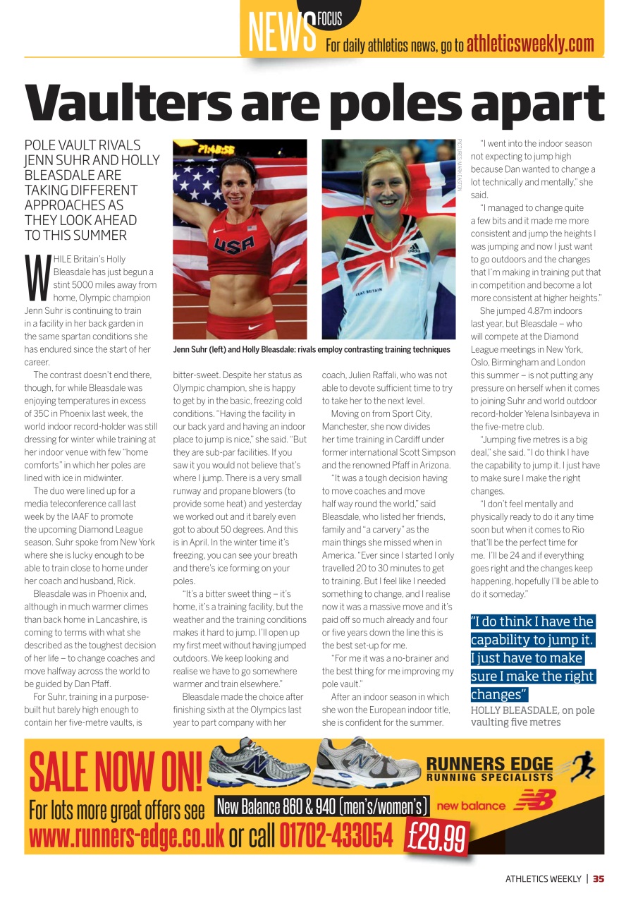 AW – Athletics Weekly Magazine Preview Pages