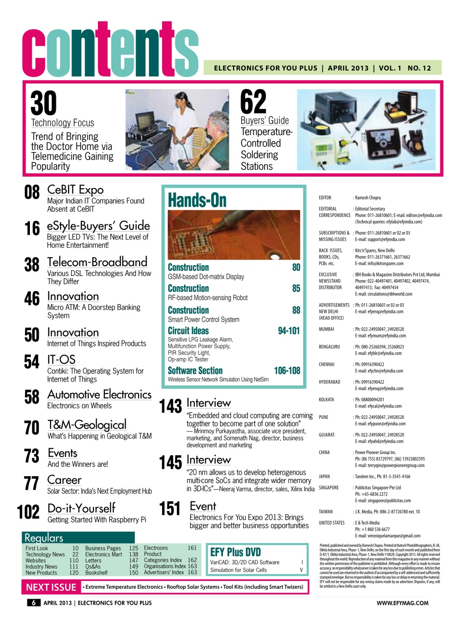 Electronics For You Preview Pages