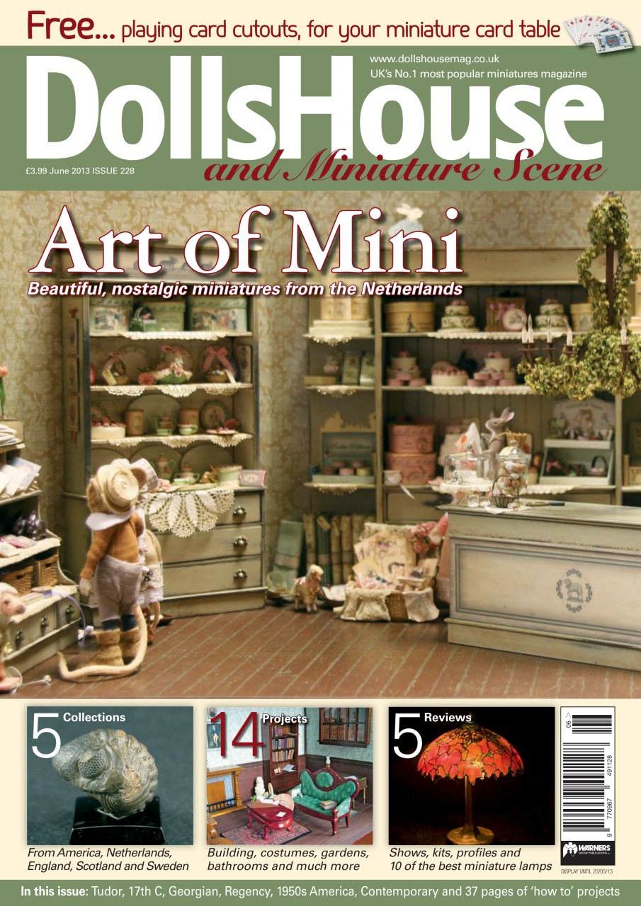 Dolls House and Miniature Scene Preview Pages