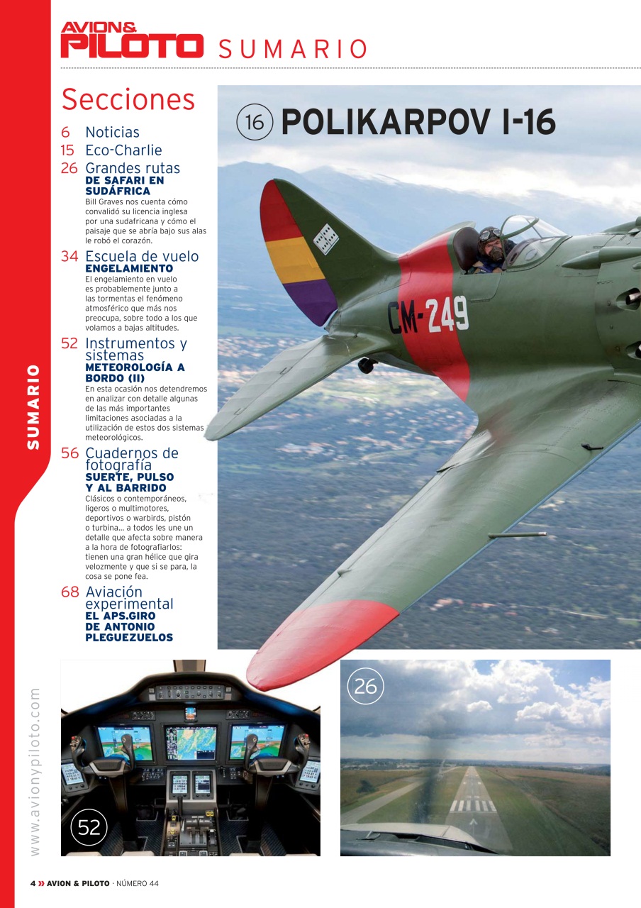 Revista Avion & Piloto Preview Pages