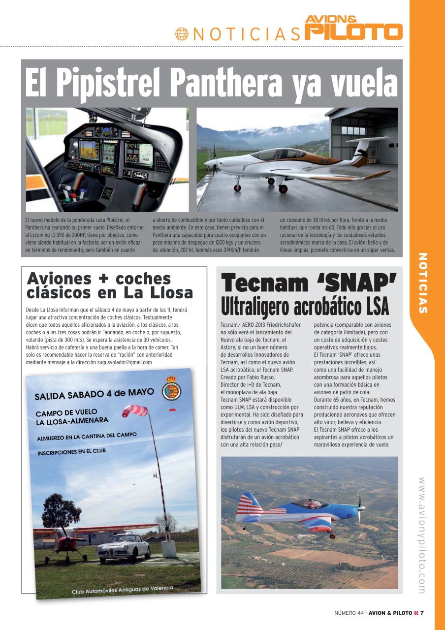 Revista Avion & Piloto Preview Pages