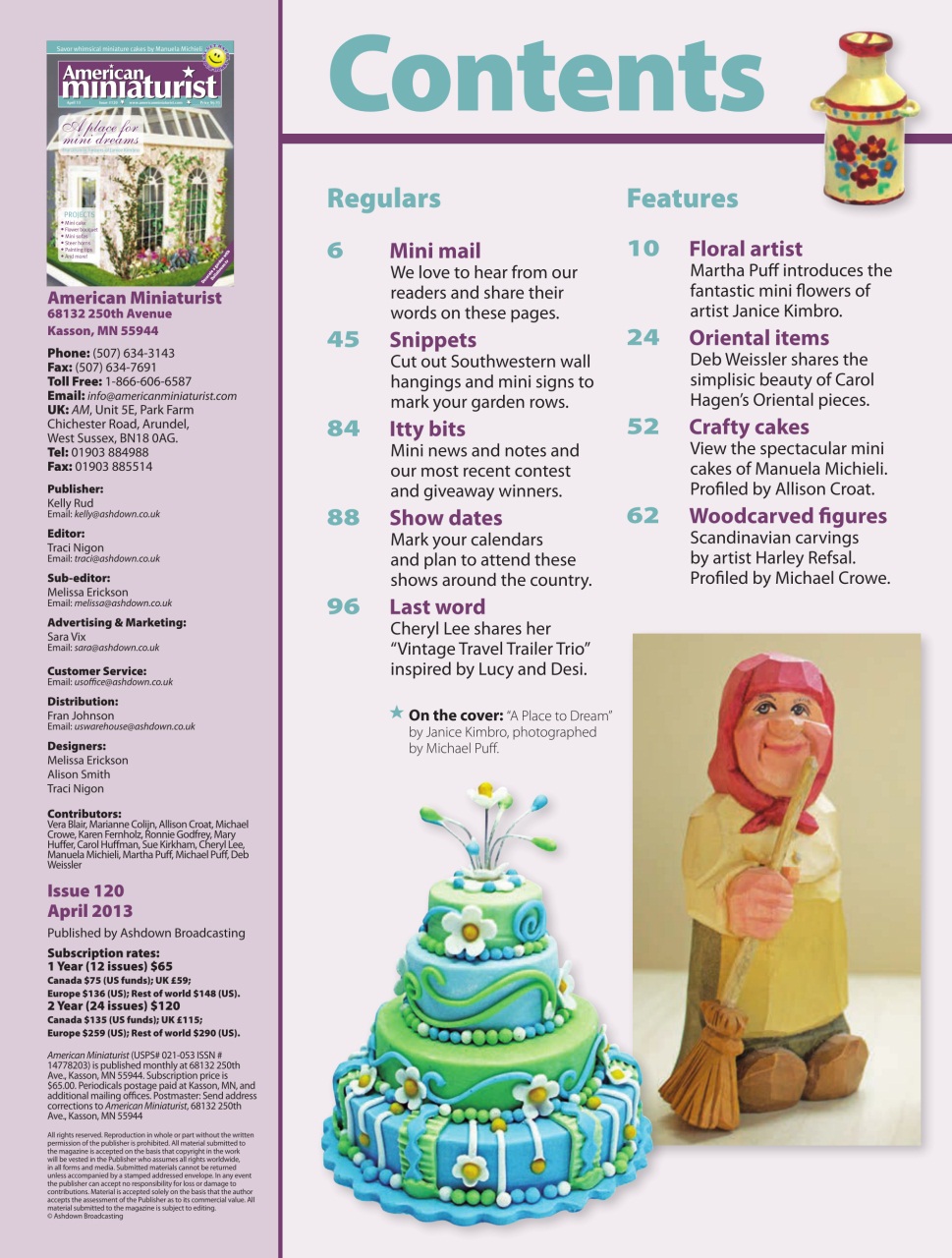 American Miniaturist Preview Pages
