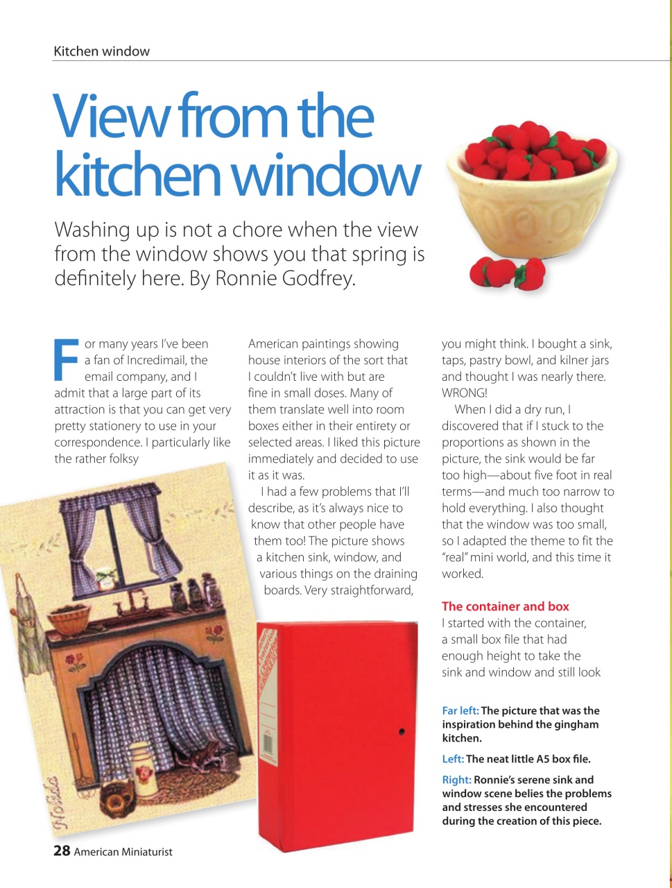American Miniaturist Preview Pages