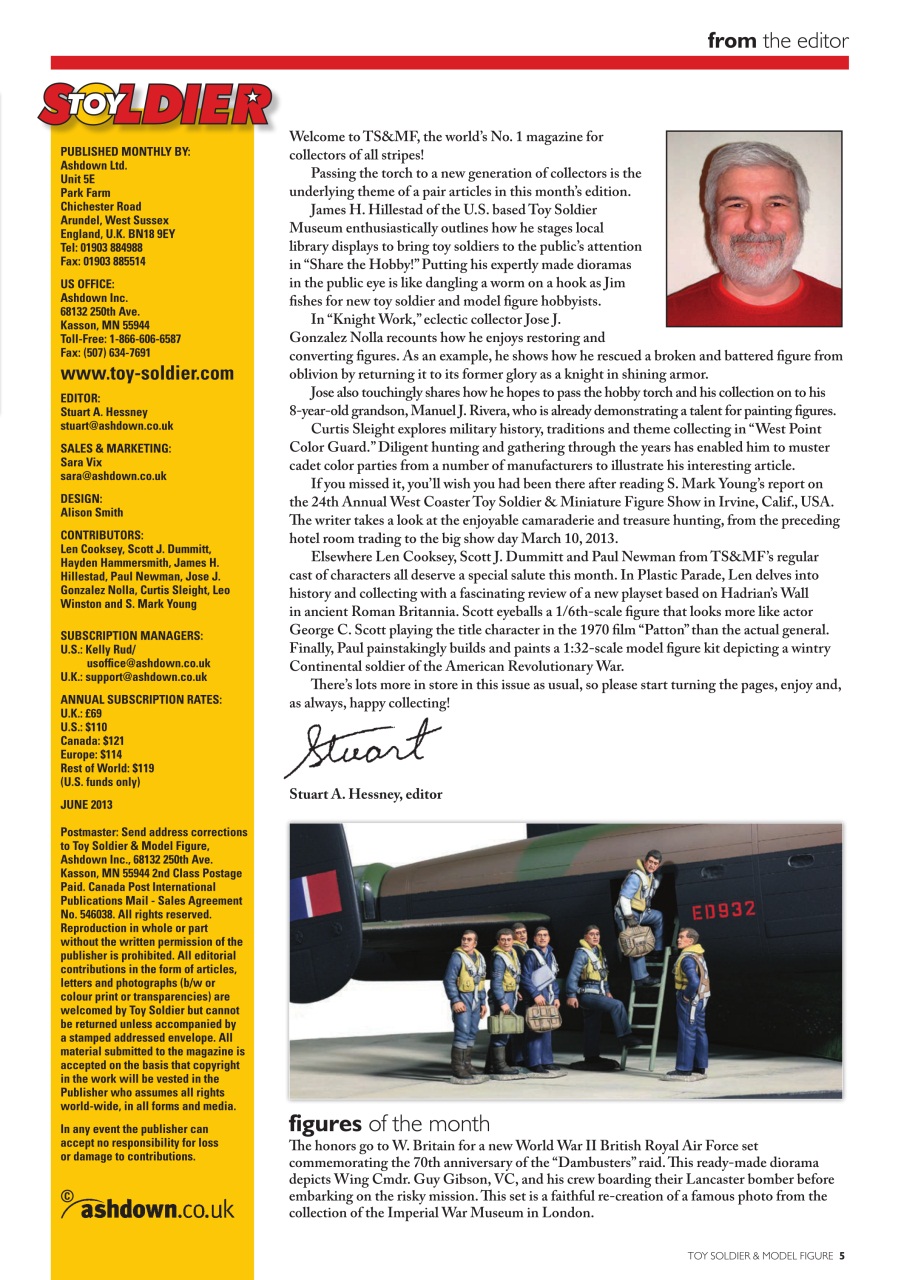 Toy Soldier & Model Figure Preview Pages