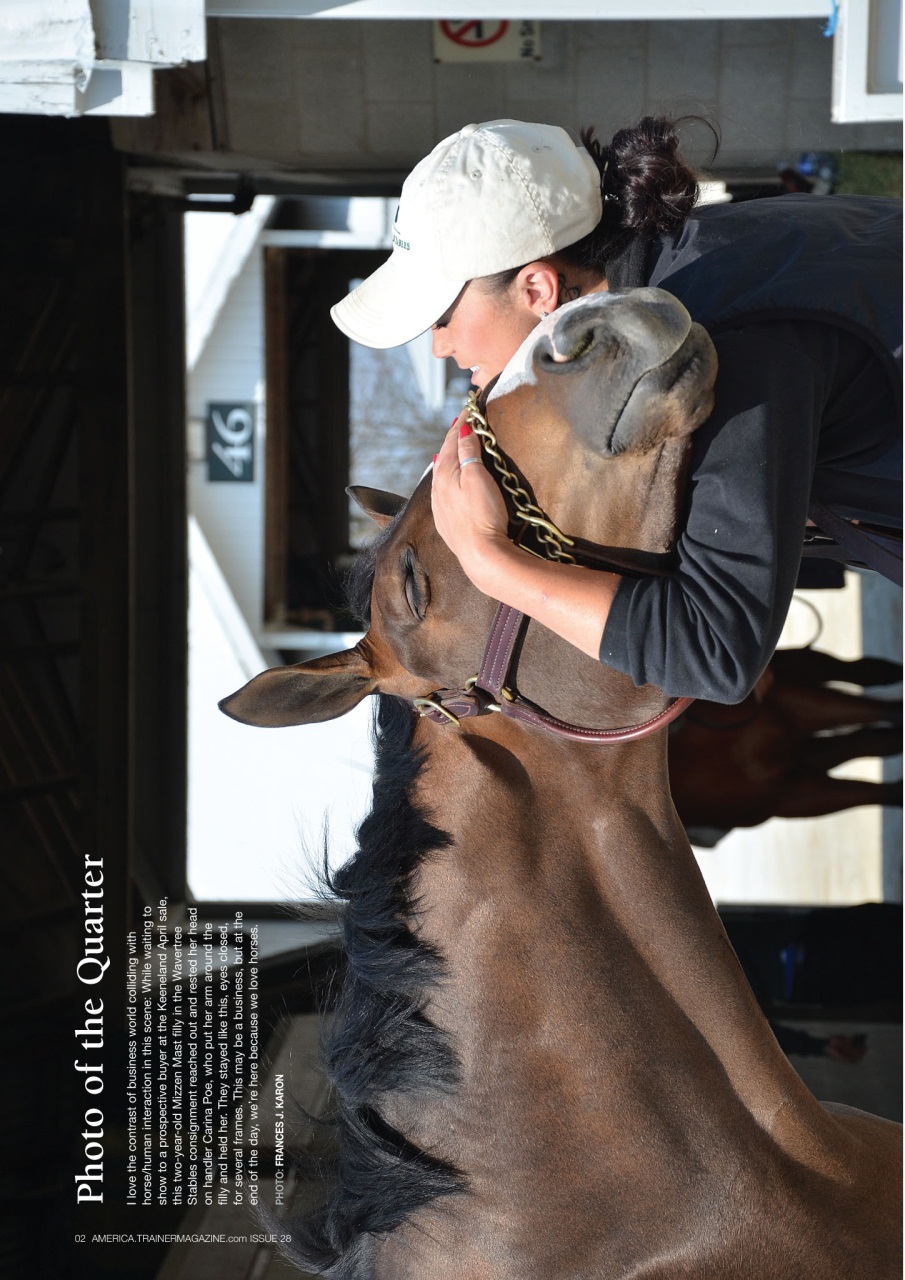 North American Trainer Magazine - horse racing Preview Pages