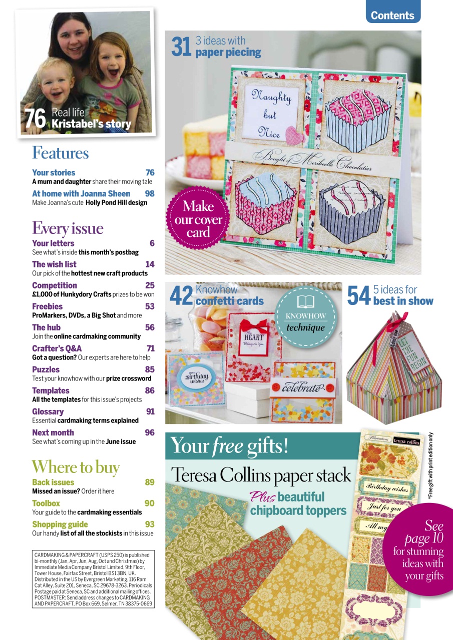Cardmaking & Papercraft Preview Pages