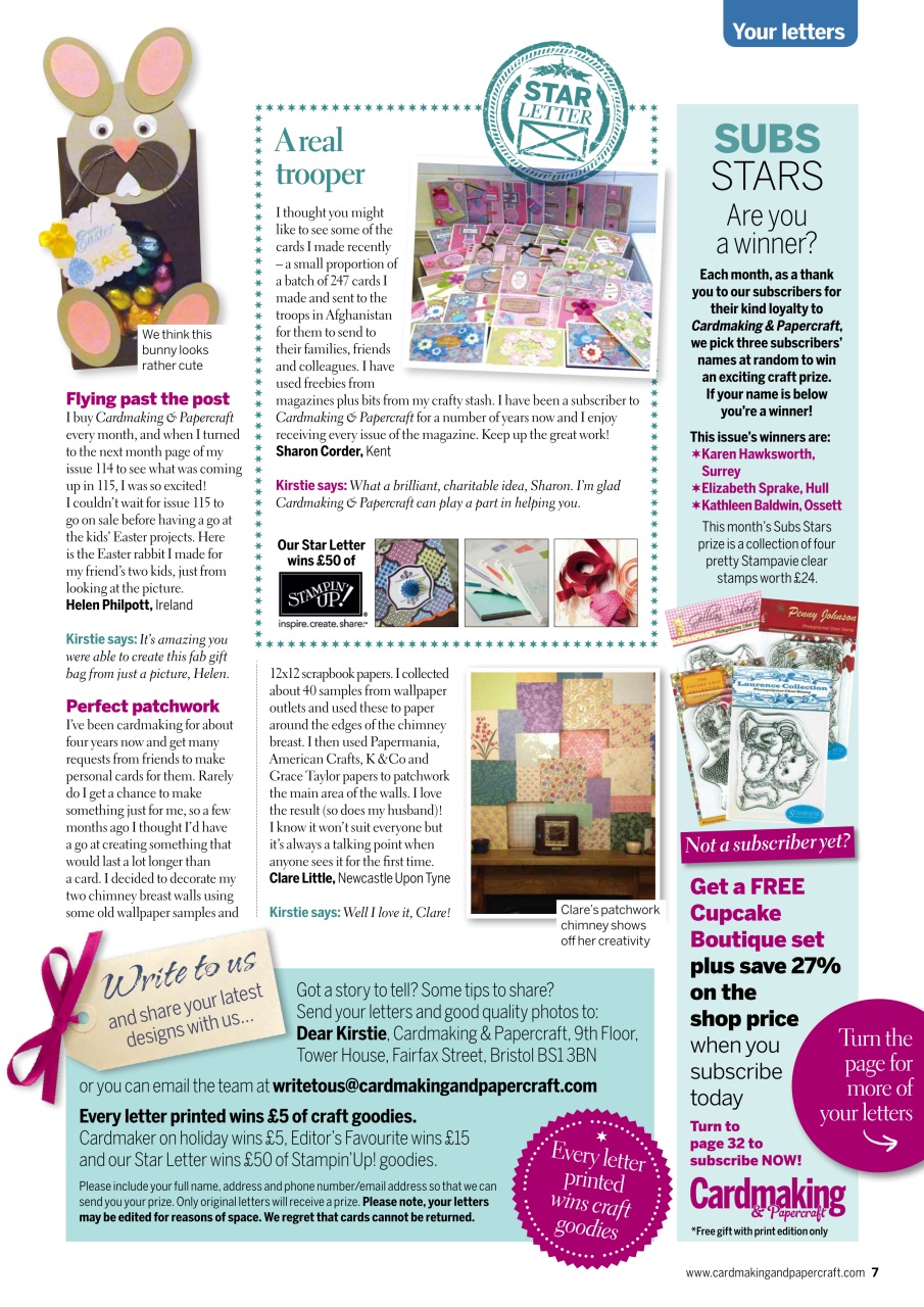 Cardmaking & Papercraft Preview Pages