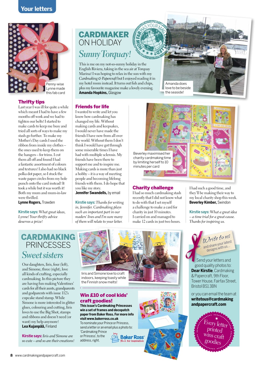 Cardmaking & Papercraft Preview Pages