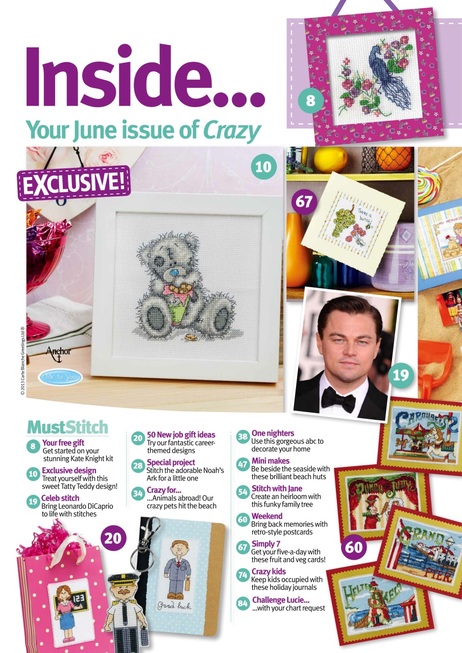 Cross Stitch Crazy Preview Pages