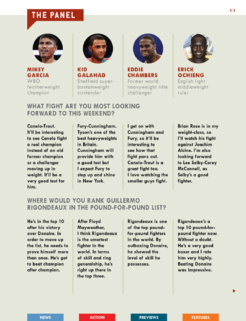 Boxing News Preview Pages