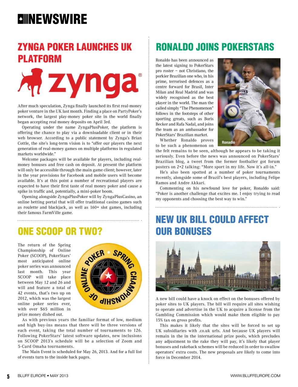 Bluff Europe Preview Pages