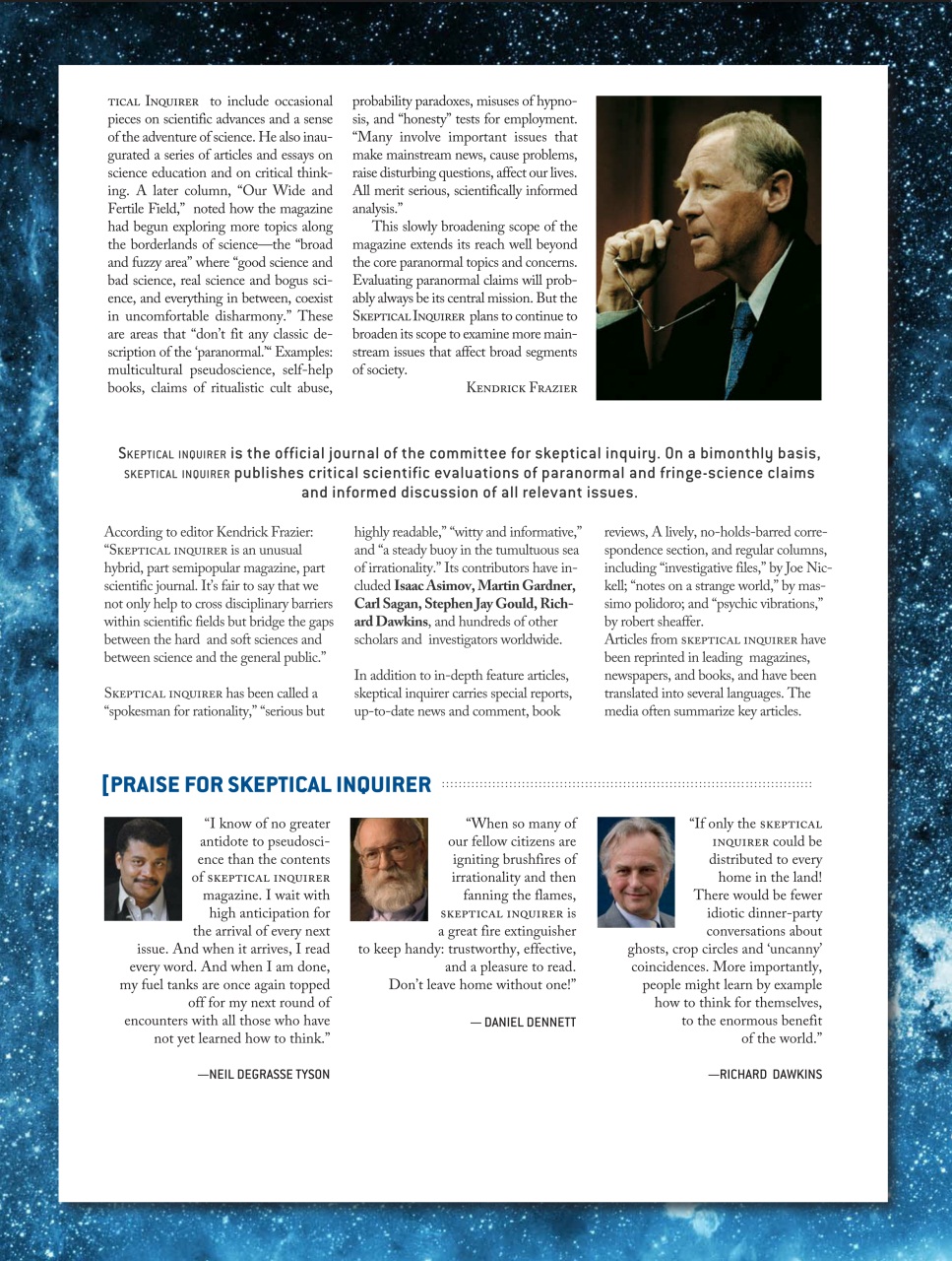 Skeptical Inquirer Preview Pages