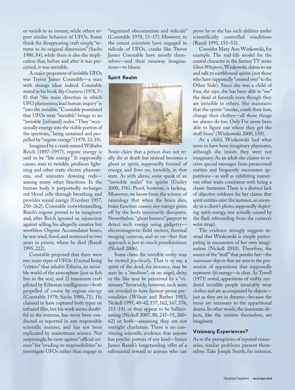 Skeptical Inquirer Preview Pages