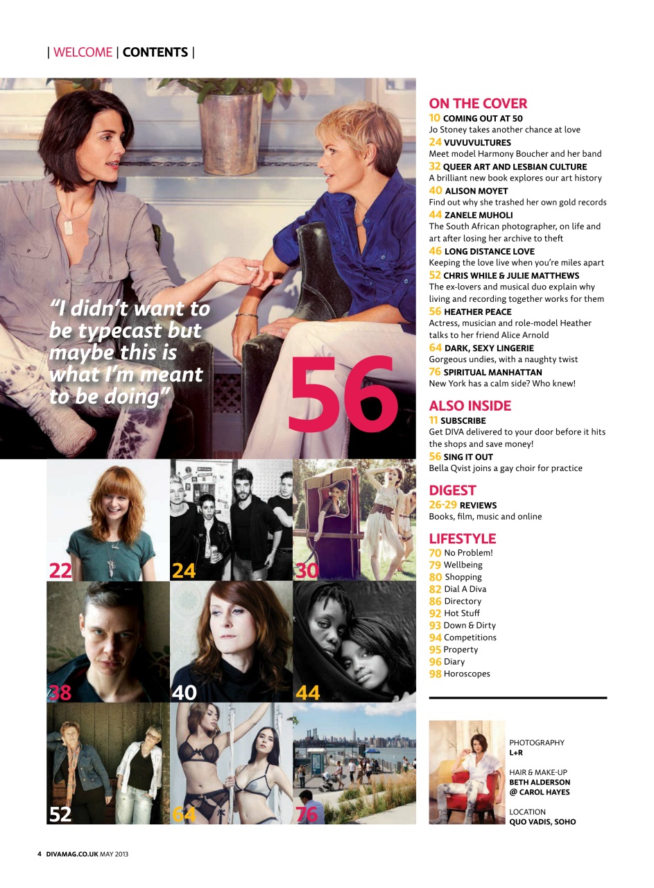 DIVA Magazine Preview Pages