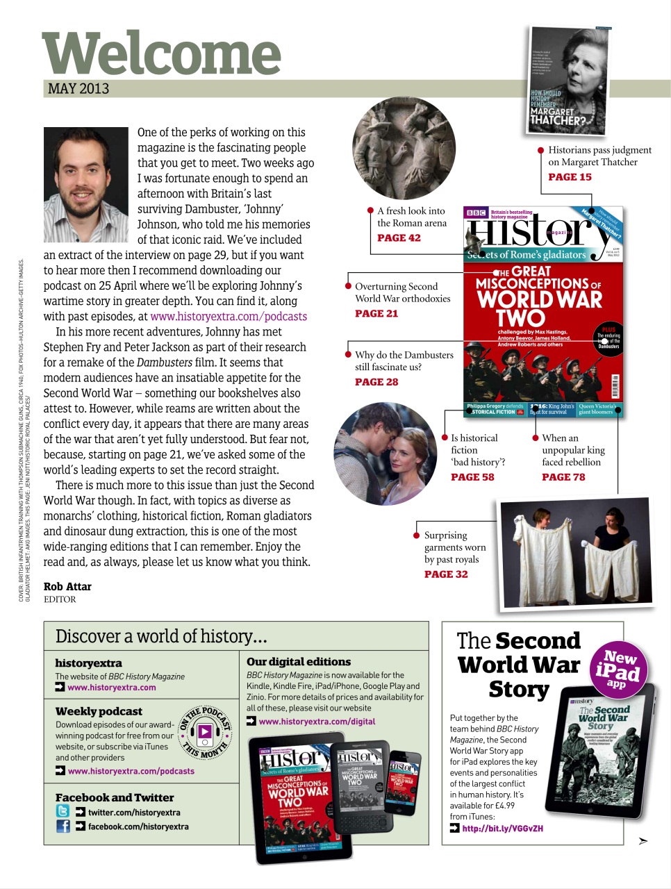 History Extra Magazine Preview Pages