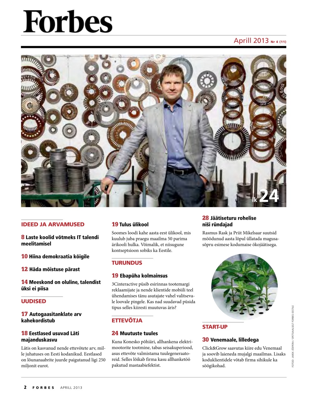 Forbes Estonia Preview Pages