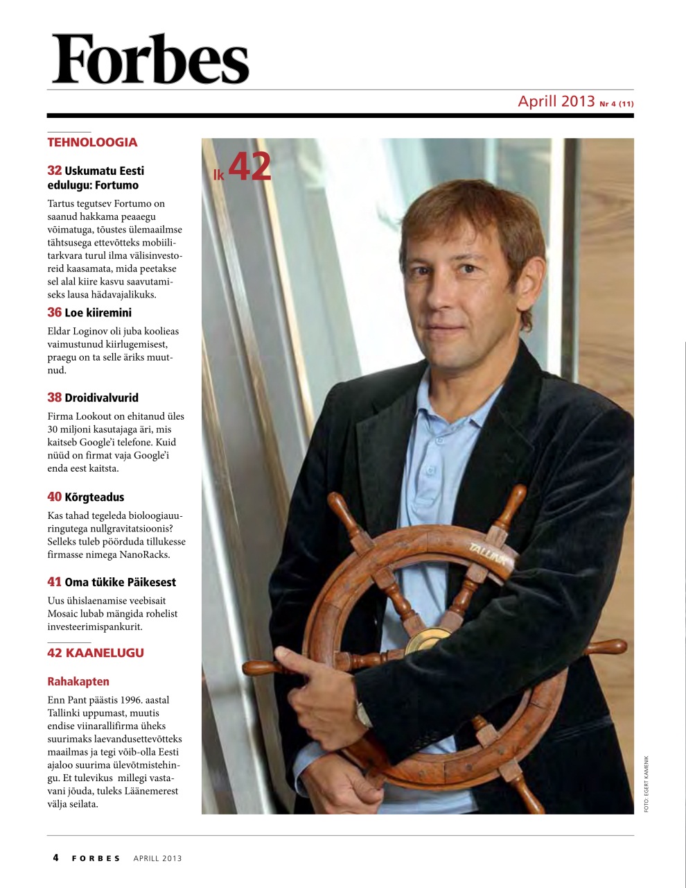 Forbes Estonia Preview Pages