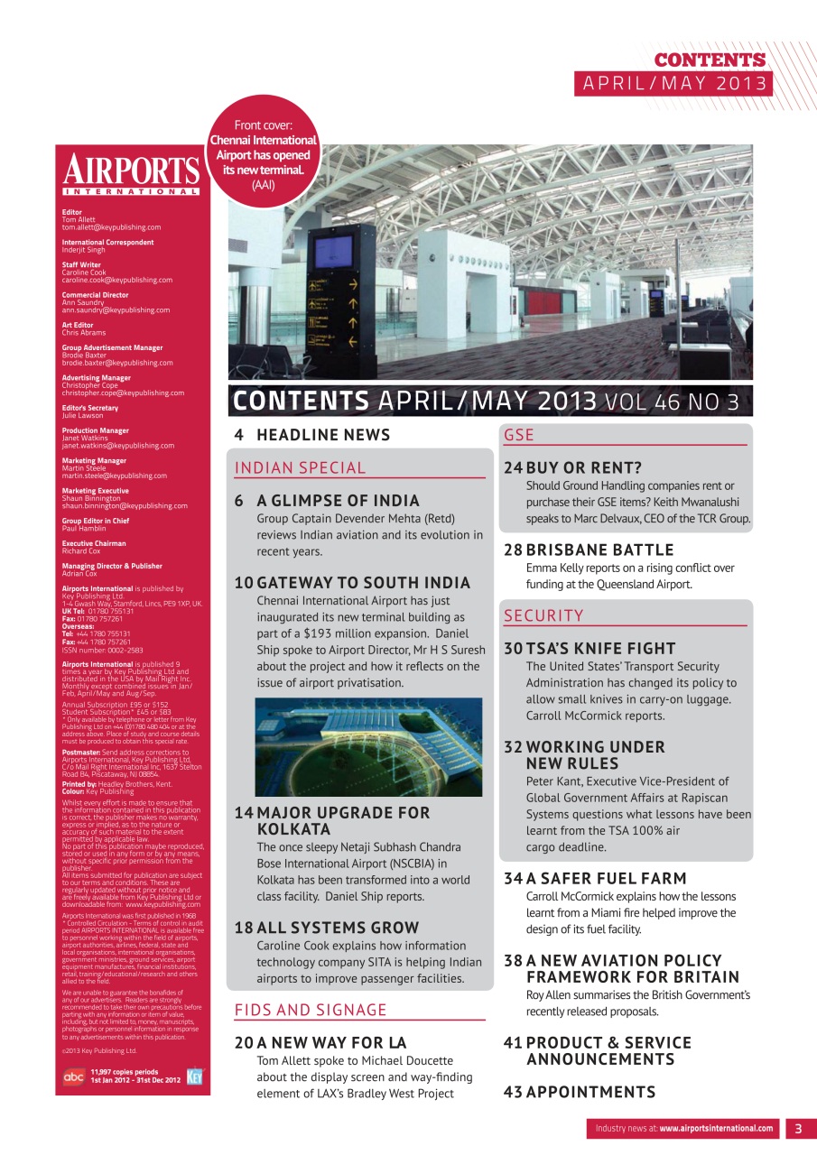 Airports International Preview Pages