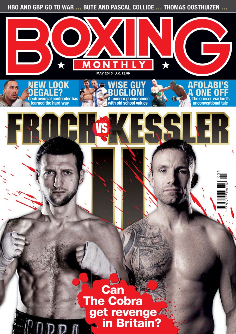Boxing Monthly Preview Pages