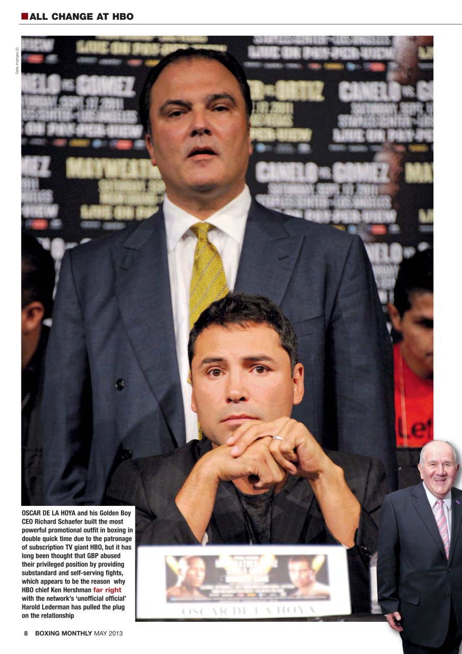 Boxing Monthly Preview Pages
