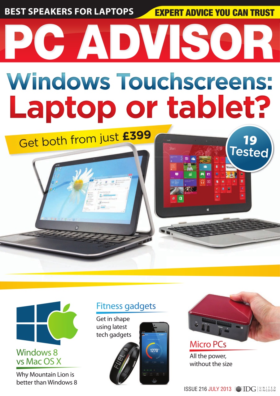 Tech Advisor Preview Pages