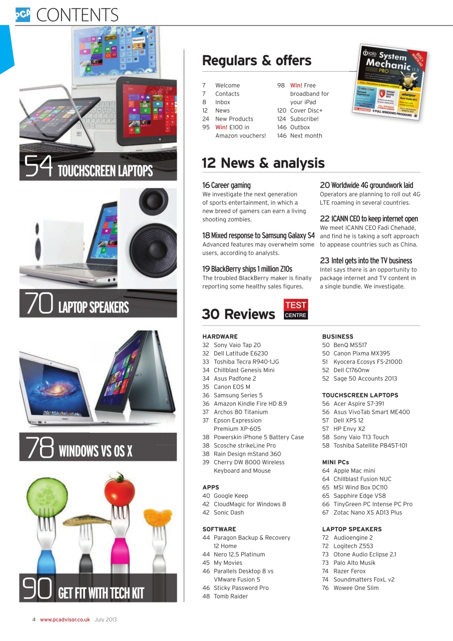 Tech Advisor Preview Pages