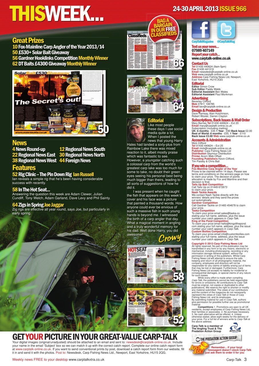 Carp-Talk Preview Pages