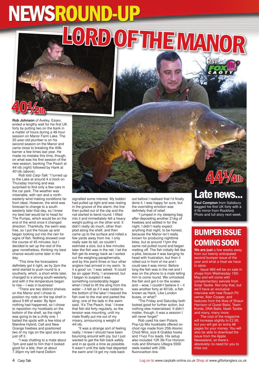 Carp-Talk Preview Pages