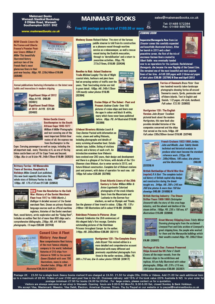 Ships Monthly Preview Pages