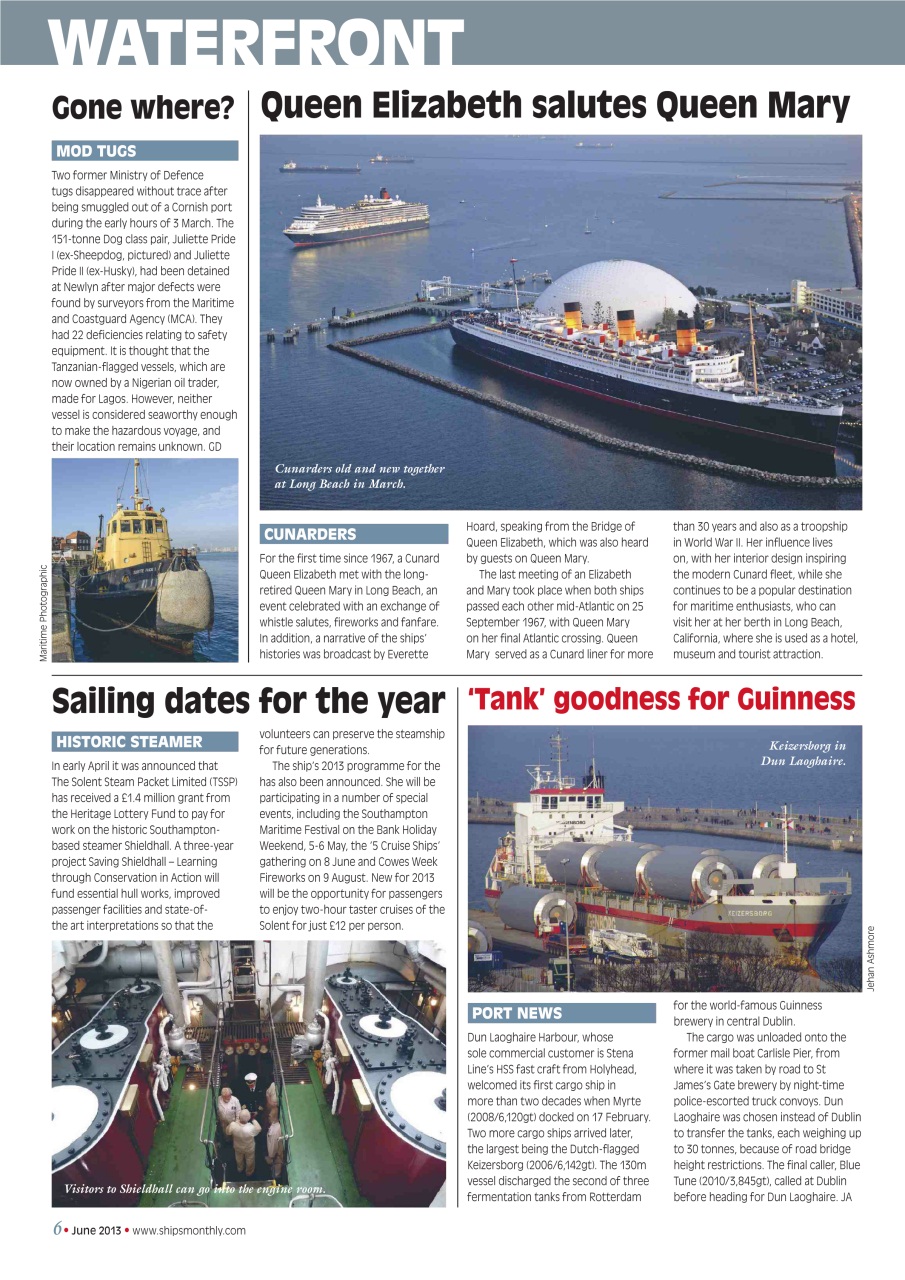 Ships Monthly Preview Pages