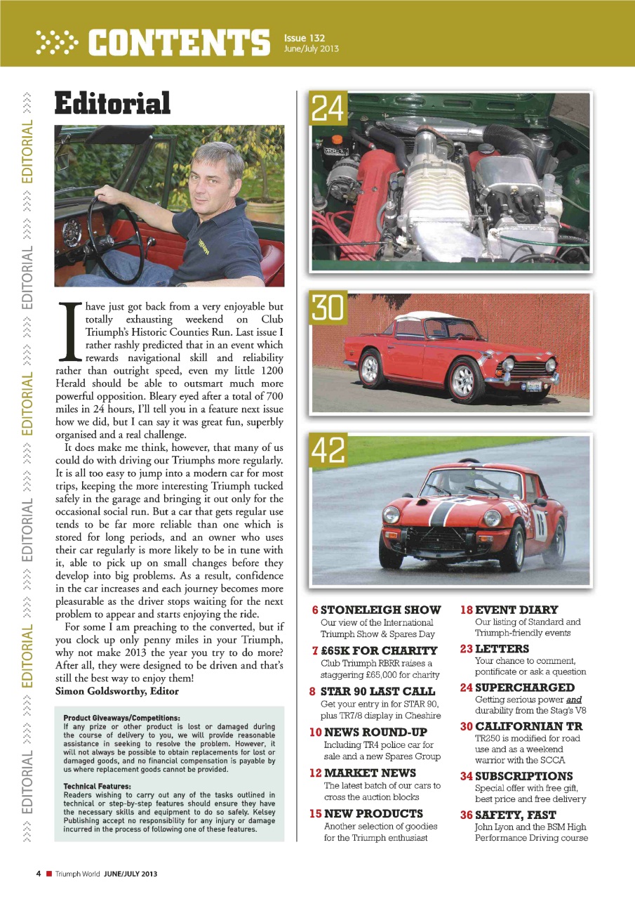 Triumph World Preview Pages