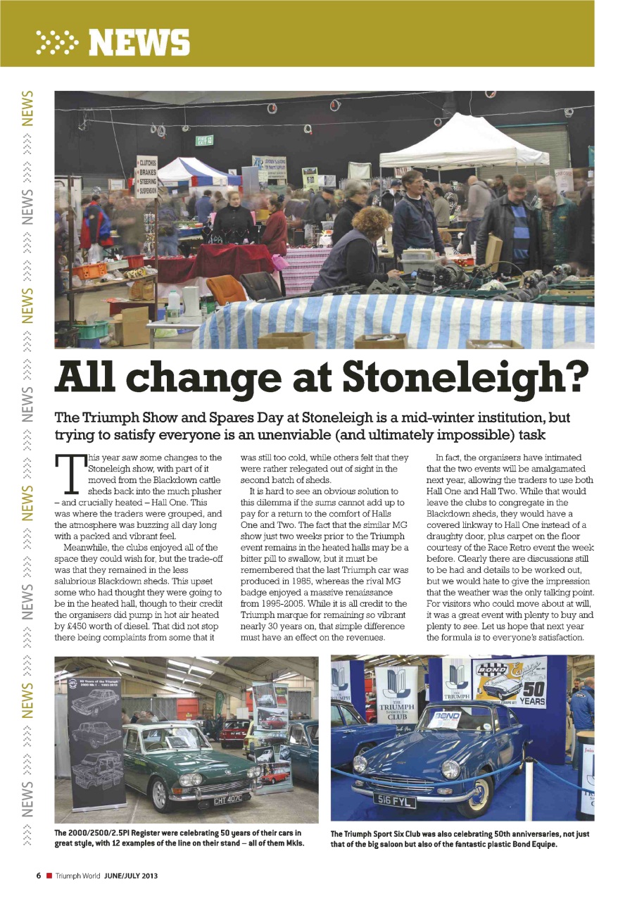 Triumph World Preview Pages