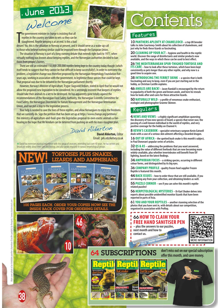 Practical Reptile Keeping Preview Pages