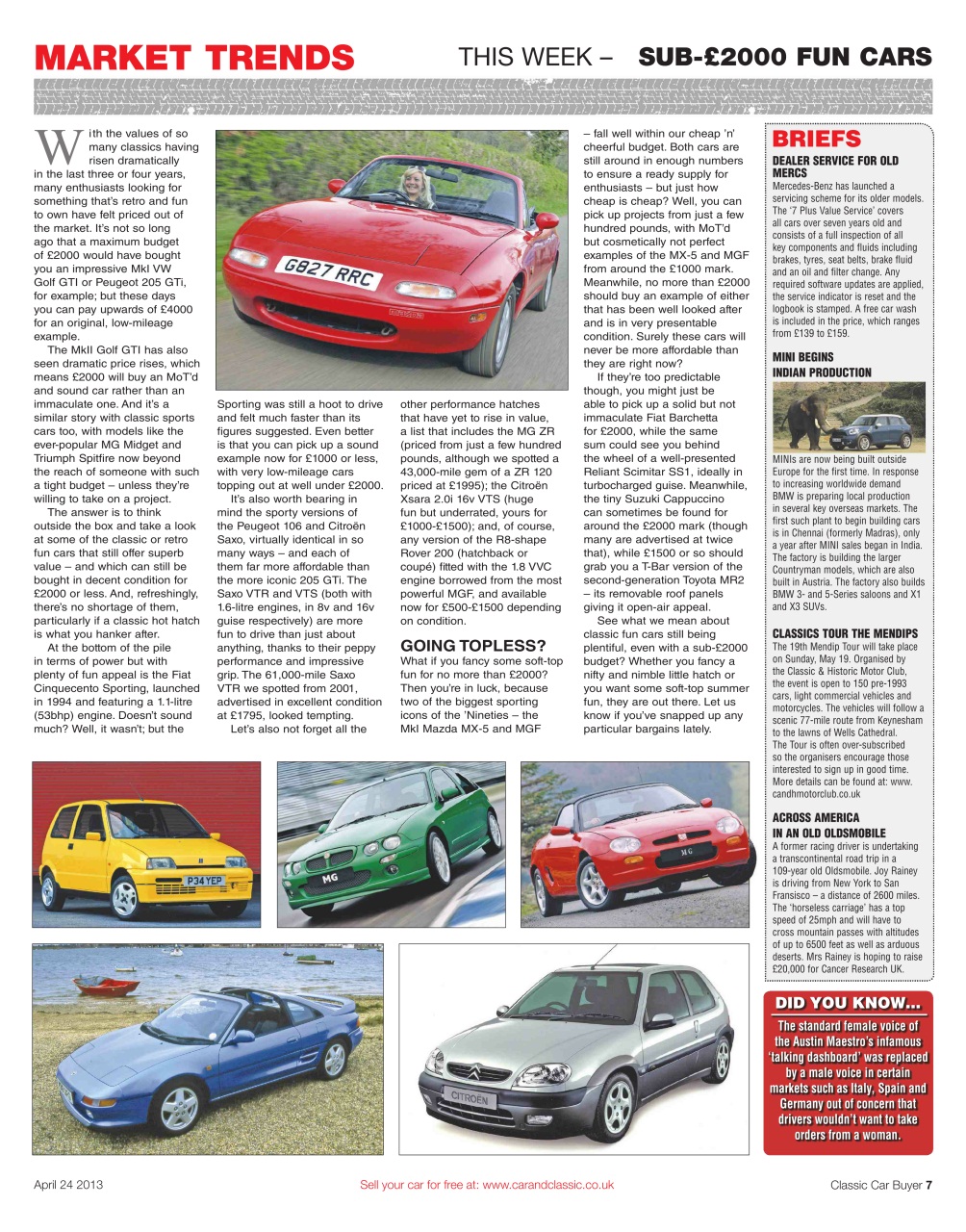 Classic Car Buyer Preview Pages