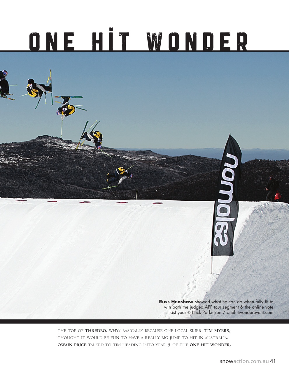 Snow Action Preview Pages