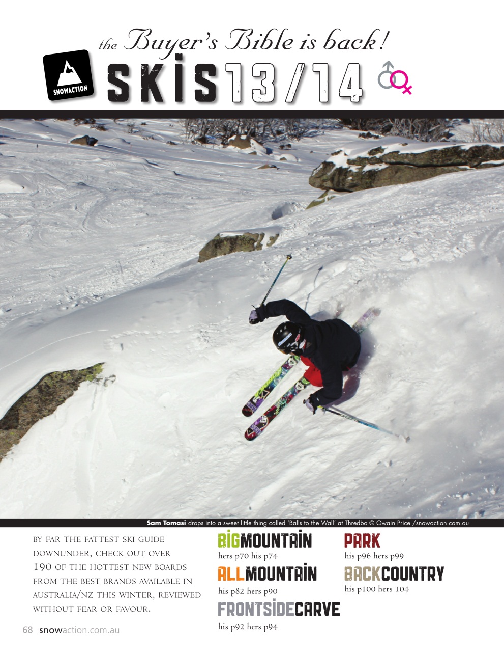 Snow Action Preview Pages