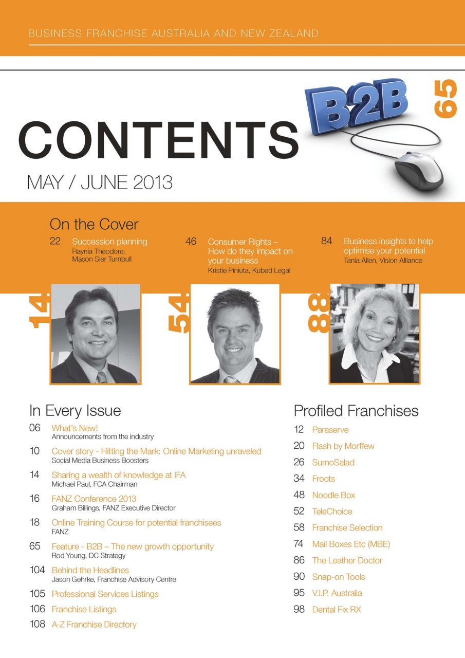 Business Franchise Australia&NZ Preview Pages