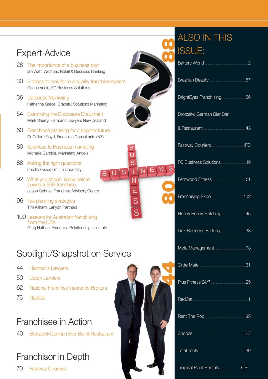 Business Franchise Australia&NZ Preview Pages